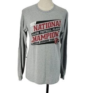 Alabama 2017 National Champion Long Sleeve‎ shirt Small